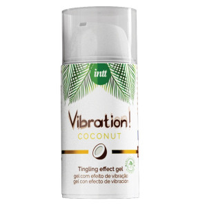 Рідкий вібратор Intt Vibration Coconut Vegan (15 мл) (м'ята упаковка!!!). Photo 3