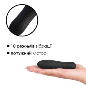 Потужний мінівібратор Svakom Tulip Black. Photo 3