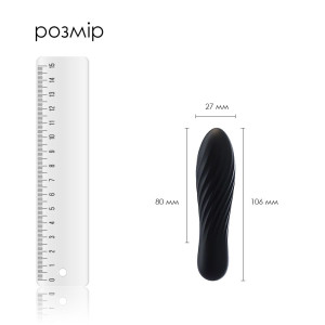 Потужний мінівібратор Svakom Tulip Black. Photo 2