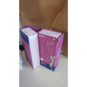 Вібратор із перлинною стимуляцією точки G Satisfyer Rrrolling Pleasure Mint (м'ята упаковка!!!). Photo 2