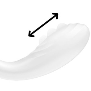 Вібратор із перлинною стимуляцією точки G Satisfyer Rrrolling Pleasure White. Photo 2