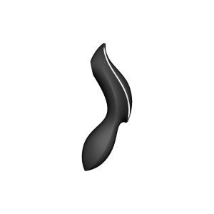 Вакуумний стимулятор з вібрацією Satisfyer Curvy Trinity 2 Black. Photo 2