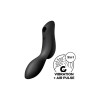 Вакуумний стимулятор з вібрацією Satisfyer Curvy Trinity 2 Black
