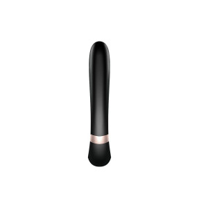 Смарт вібратор-кролик із підігрівом Satisfyer Heat Wave Black. Photo 3