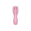 Клиторальный вибратор Satisfyer Threesome 3 Pink с тремя пальчиками