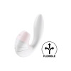 Вакуумний вібратор Satisfyer Supernova White, 2 положення ствола (м'ята упаковка!!!)