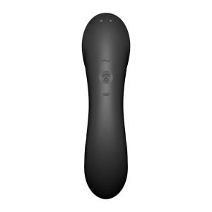 Вакуумный стимулятор с вибрацией Satisfyer Curvy Trinity 4 Black. Photo 3