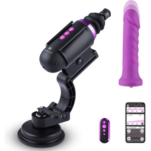 Міні секс-машина Hismith Mini Capsule Sex-Machine with Strong Suction Cup  (м'ята упаковка!!!)