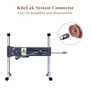 Гнучкий фалоімітатор для секс-машин Hismith 9.25″ Silicone Dildo, система KlicLok. Photo 3