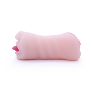 Двосторонній мастурбатор Men Powerup Eroticism: вагіна та ротик. Photo 3