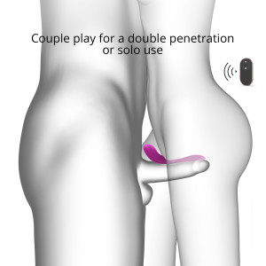 Вібратор для пар із пультом ДК Love To Love MATCH UP - SWEET ORCHID. Photo 3