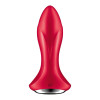 Анальна смарт-вібропробка із перлинним масажем Satisfyer Rotator Plug 1+ Red