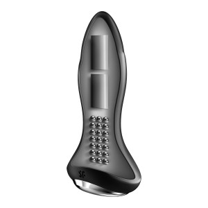 Анальна смарт-вібропробка із перлинним масажем Satisfyer Rotator Plug 1+ Black. Photo 3