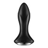 Анальна смарт-вібропробка із перлинним масажем Satisfyer Rotator Plug 1+ Black