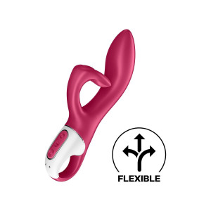 Вибратор кролик с тройным отростком Satisfyer Embrace me Berry, 2 мотора, диаметр 3,6 см. Photo 3