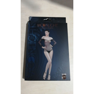 Сітчасте боді зі стразами Moonlight Model 09 XS-L Black (м'ята упаковка!!!). Photo 2