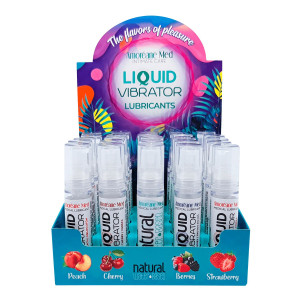 Набір Amoreane Med 5 видів лубрикантів (5 шт. кожного по 10 мл) + стенд. Photo 2