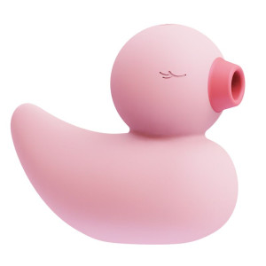 Вакуумный вибратор-уточка CuteVibe Ducky Pink. Photo 3