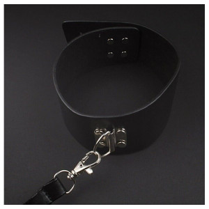 Набір MAI BDSM STARTER KIT Nº 75 Black: батіг, кляп, наручники, маска, нашийник, мотузка, затискачі. Photo 2