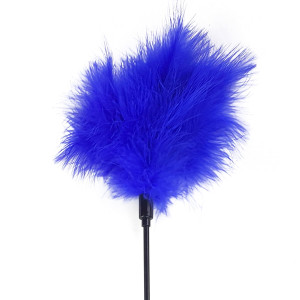 Лоскітка синя Art of Sex - Feather Paddle, перо молодого індика. Photo 2