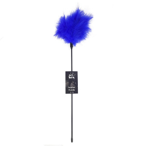 Лоскітка синя Art of Sex - Feather Paddle, перо молодого індика. Photo 3