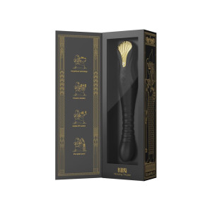 Смартвібратор-пульсатор Zalo — King Obsidian Black, кристал Swarovski. Photo 3