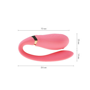 Смартвібратор для пар Zalo — Fanfan Rouge Pink. Photo 3