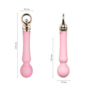 Вібромасажер із підігрівом Zalo Sweet Magic - Confidence Wand Fairy Pink. Photo 2