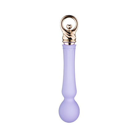 Вібромасажер із підігрівом Zalo Sweet Magic - Confidence Wand Fantasy Violet