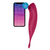 Смарт-вібратор з вакуумною стимуляцією Satisfyer Twirling Pro+ dark red  (м'ята упаковка!!!)