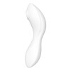 Вакуумний смарт-стимулятор із вібрацією Satisfyer Curvy Trinity 5 (White) (м'ята упаковка!!!)