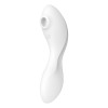 Вакуумний смарт-стимулятор із вібрацією Satisfyer Curvy Trinity 5 (White) (м'ята упаковка!!!)