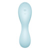 Вакуумний смарт-стимулятор із вібрацією Satisfyer Curvy Trinity 5 (Blue), керування зі смартфона