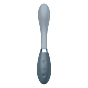 Вібратор Satisfyer G-Spot Flex 3 Grey, гнучкий стовбур із фіксацією положення. Photo 3