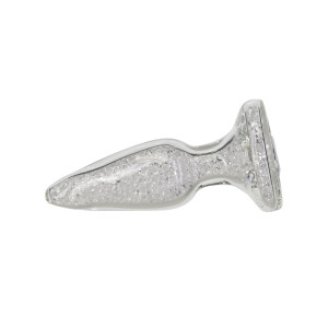 Стеклянная анальная пробка Pillow Talk Fancy Luxurious Glass Anal Plug, ⌀3,1см, вибропуля в подарок. Photo 3