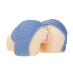 Мастурбатор-вагіна та попка Cutie Pies Cowgirl Callie Vagina&Ass Masturbator, віброкуля в подарунок. Photo 2