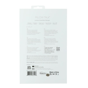 Розкішний кролик з ротацією та вібрацією Pillow Talk Lively Teal, кристал Сваровскі, потрійний відро. Photo 3