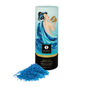 Пінлива сіль для ванни Shunga Dead Sea salt Oriental Crystals — Ocean Temptations (500 г), сіль Мерт. Photo 2