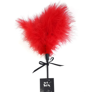 Лоскітка зі шлепалкою Піка Art of Sex - Puff Peak, колір Червоний. Photo 3