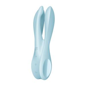 Клиторальный вибратор Satisfyer Threesome 1 Light Blue. Photo 2