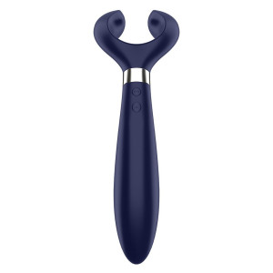 Вібратор для пар Satisfyer Endless Fun Blue, три мотори, багатофункціональний
