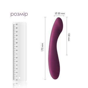 Вібратор для точки G з інтелектуальним режимом Svakom Amy 2 Violet. Photo 2