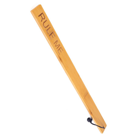 Падл Fetish Tentation — Paddle Rule Me Bamboo, упакований у ПЕ пакет