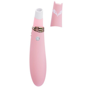 Вакуумный стимулятор с вибрацией CuteVibe Foxy Pink. Photo 2