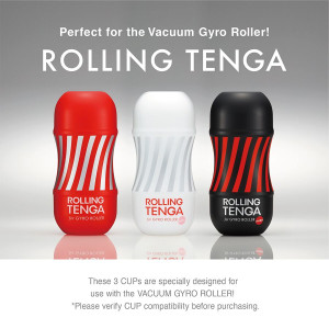 Автоматичний мастурбатор Tenga VACUUM GYRO ROLLER SET, ротація та вакуум, сумісний з Tenga Cup. Photo 2