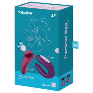 Набір Satisfyer Partner Box 1 (вібратор для пар Double Joy + вібратор у трусики Sexy Secret). Photo 2