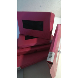 Атласна пов’язка маска Obsessive Blindfold black One size, чорна (м'ята упаковка!!!). Photo 2