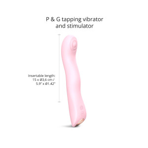 Вібратор Love To Love SWAP - BABY PINK, з пульсівною перлиною для точки G, 3 мотори, гнеться. Photo 2