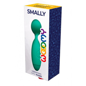 Мінівібромасажер Wooomy Smally Mini Wand Turquoise. Photo 3