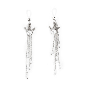 Прикраси на соски Art of Sex - Crown, Срібло. Photo 2